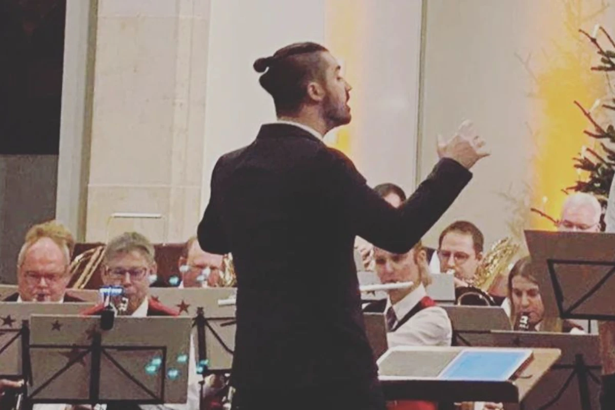 Paddy Blätsch als Dirigent